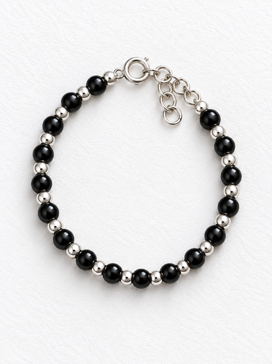 Little Dot of Drama 925 Silver Kids Nazaria Bracelet - Single