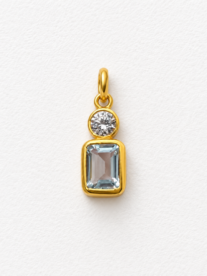 Sweet Escape | Blue Topaz Pendant in 925 Sterling Silver
