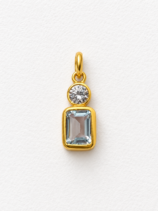 Sweet Escape | Blue Topaz Pendant in 925 Sterling Silver