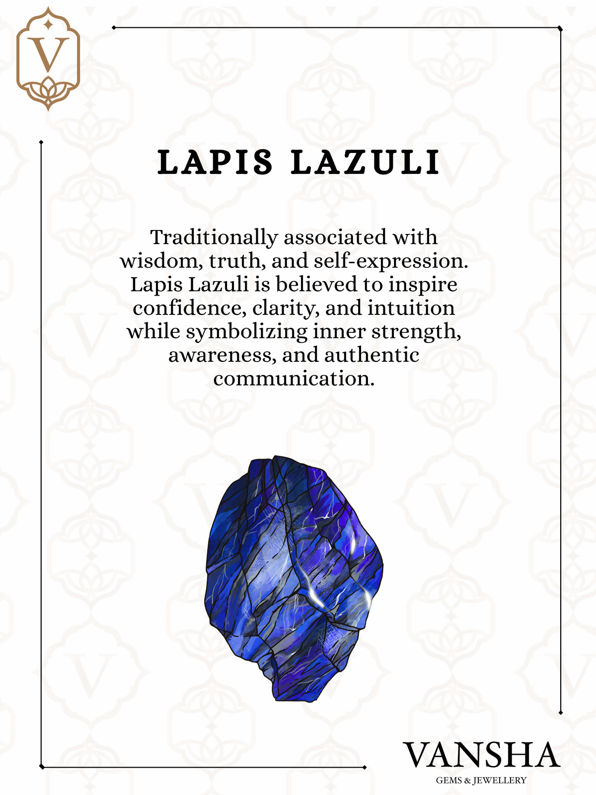 Lapis Lazuli Floral Bangle in 925 Sterling Silver Ð Adjustable Blue Gemstone