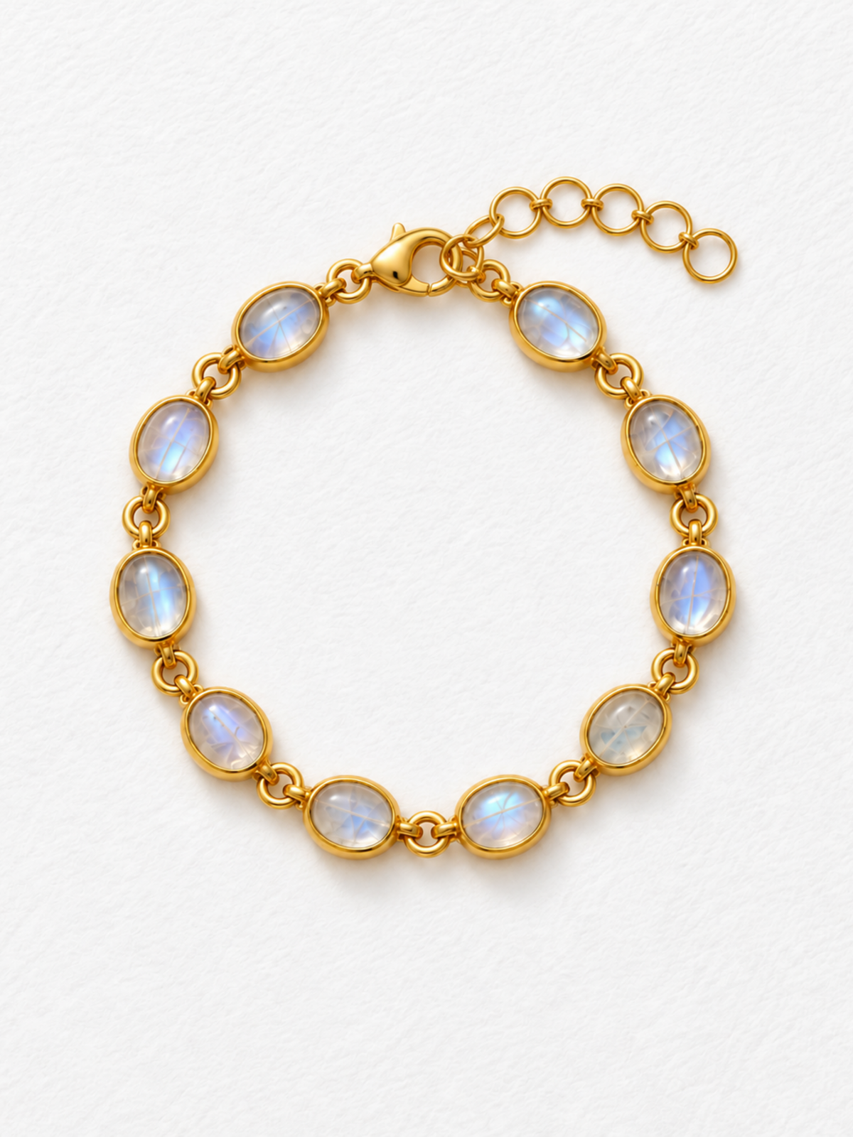 Afterglow | Moonstone Bracelet in 925 Sterling Silver