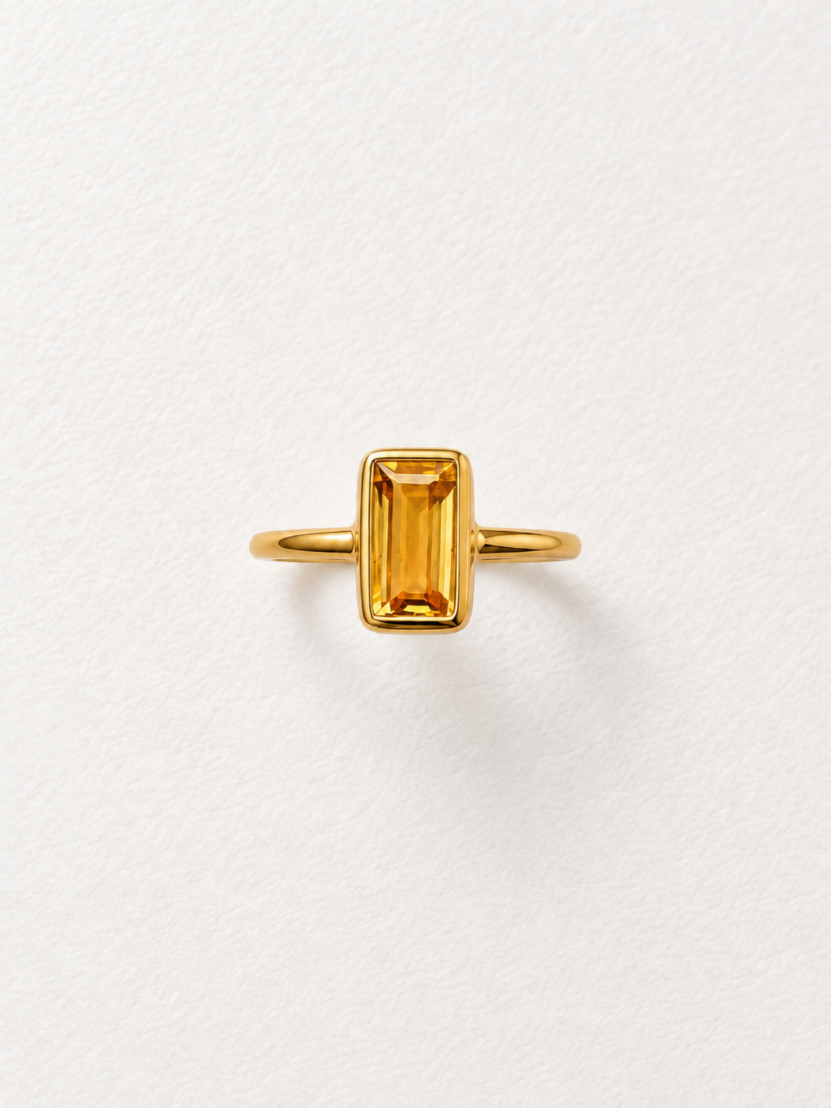 Daylight | Citrine Ring in 925 Sterling Silver